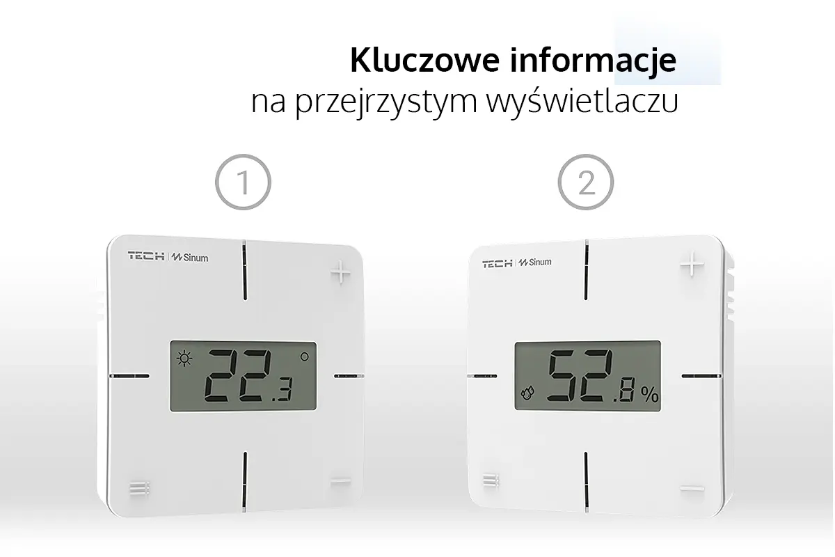 Czytelny i przejrzysty wyświetlacz - zapewnij sobie wygodny odczyt parametrów